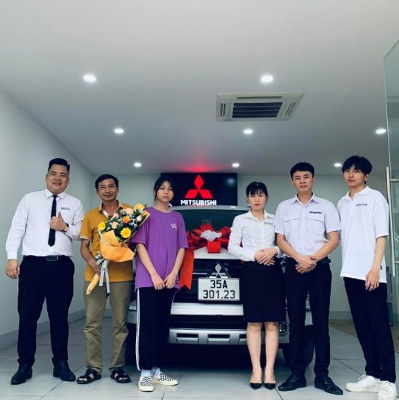 giao xe mitsubishi ninh bình